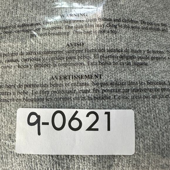 Goodfellow Co Sweater Hoodie Medium Gray Cotton Blend Oversized Skater Lounge - Picture 8 of 8